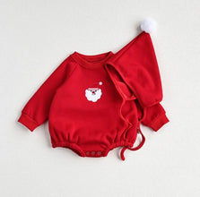 One Piece Embroidery Santa Clause Baby Clothing