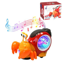 Cute Sensing Crawling Crab Baby Toys